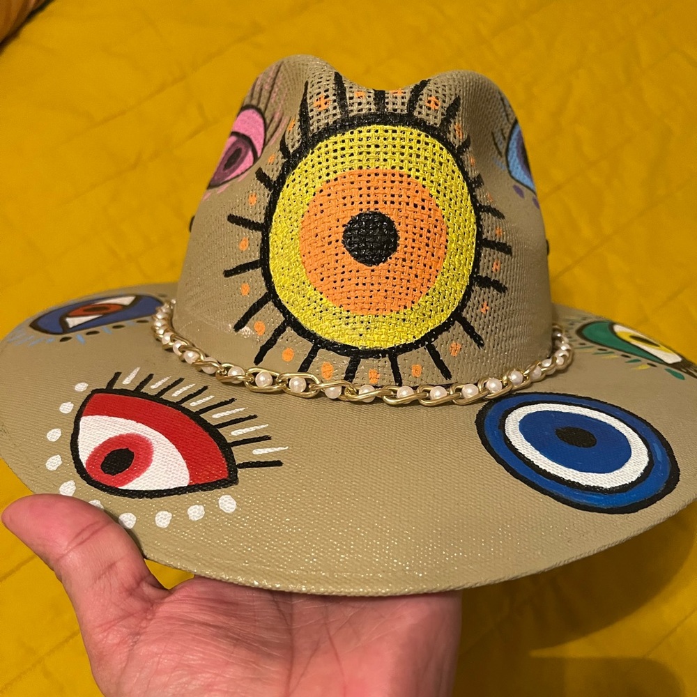 Evil eye Hat